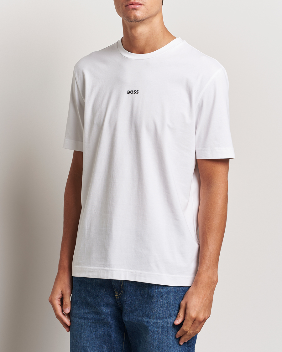 Herr |  | BOSS ORANGE | Tchup Logo Crew Neck T-Shirt White