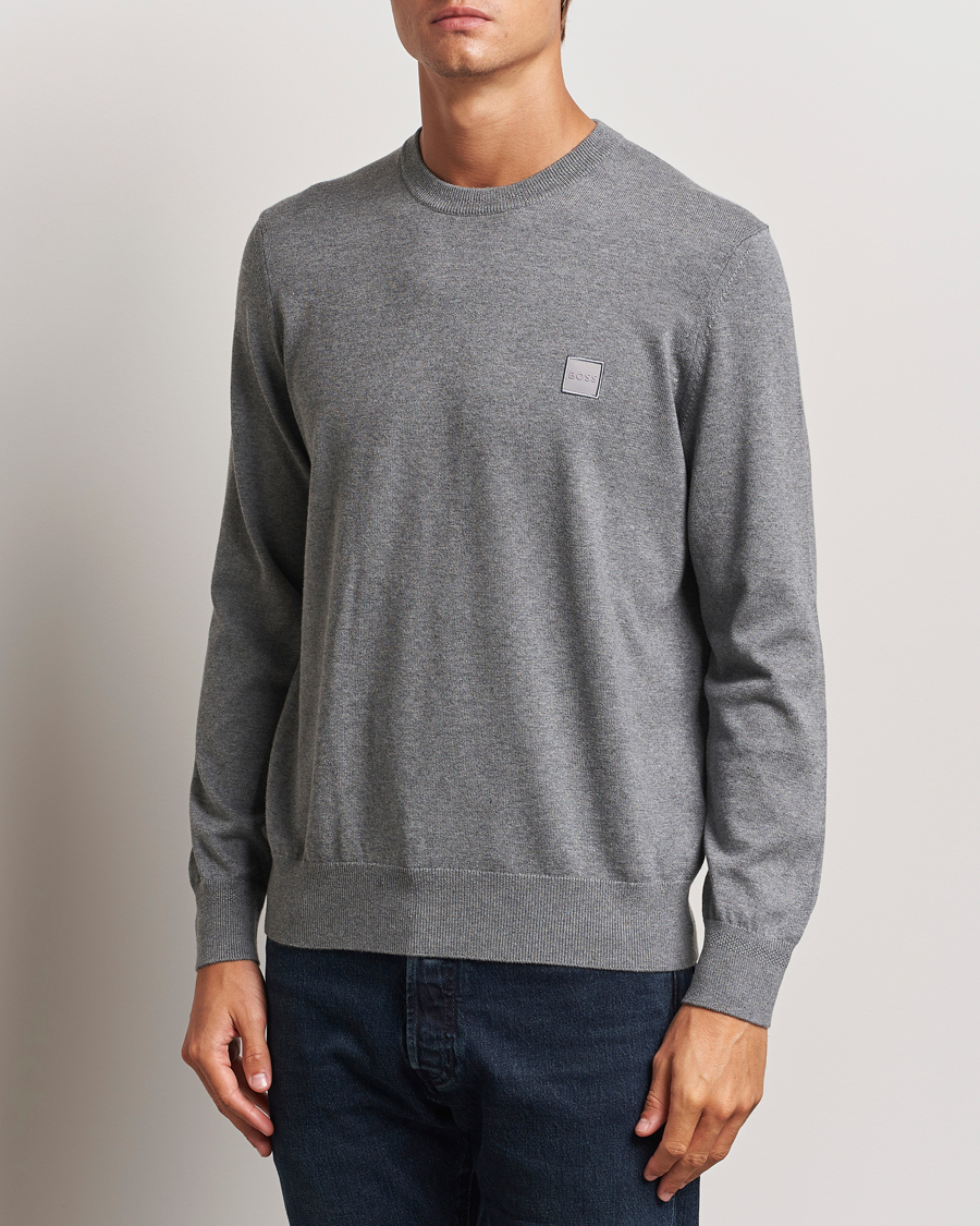 Herr |  | BOSS ORANGE | Kanovano Knitted Sweater Light Grey