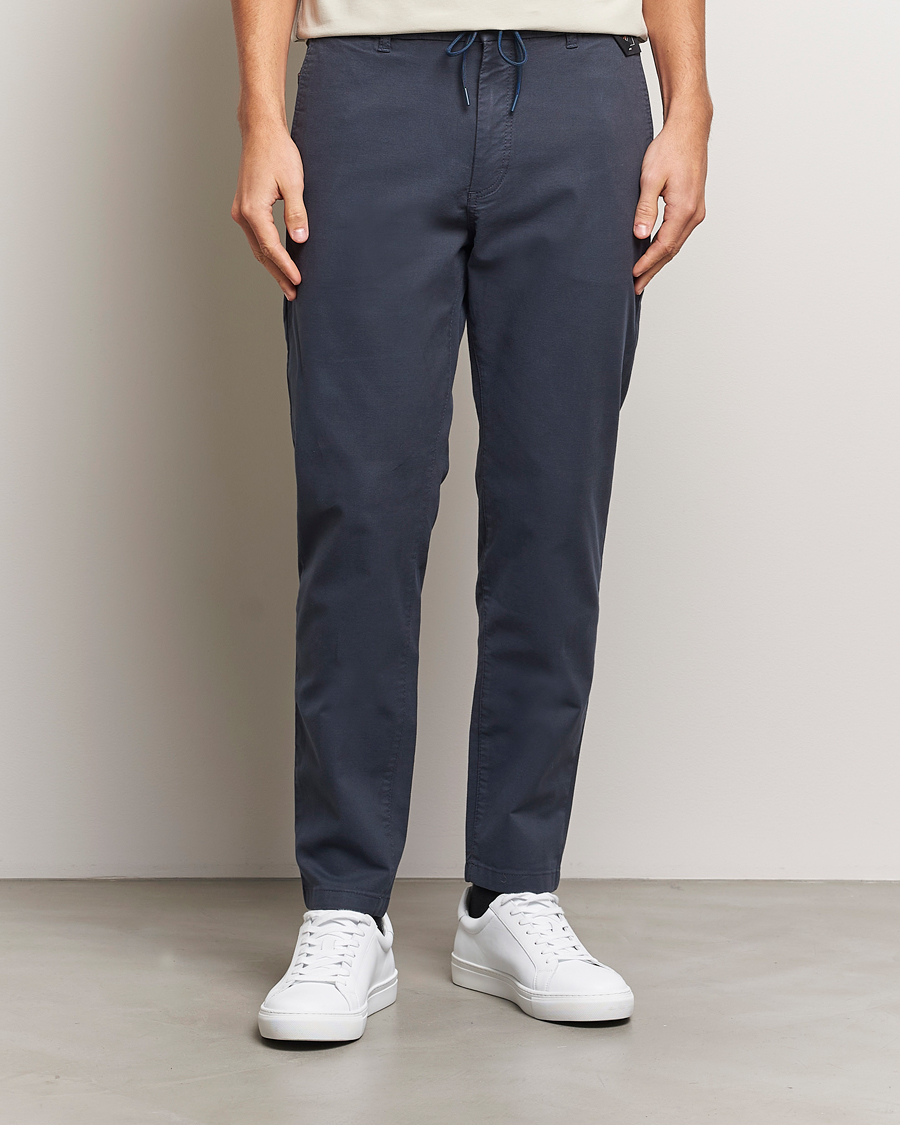 Herr |  | BOSS ORANGE | Tapered Drawstring Trousers Dark Blue