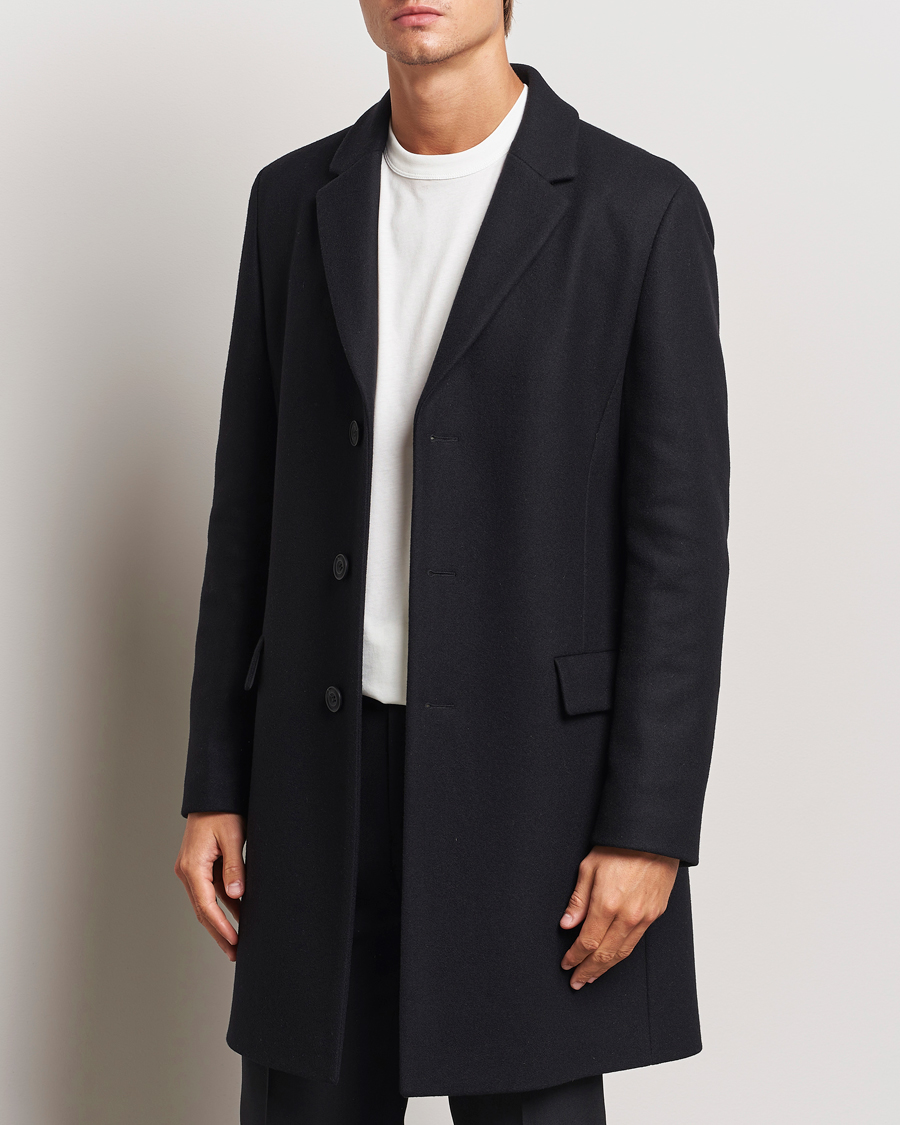 Herr |  | HUGO | Migor Wool Coat Black