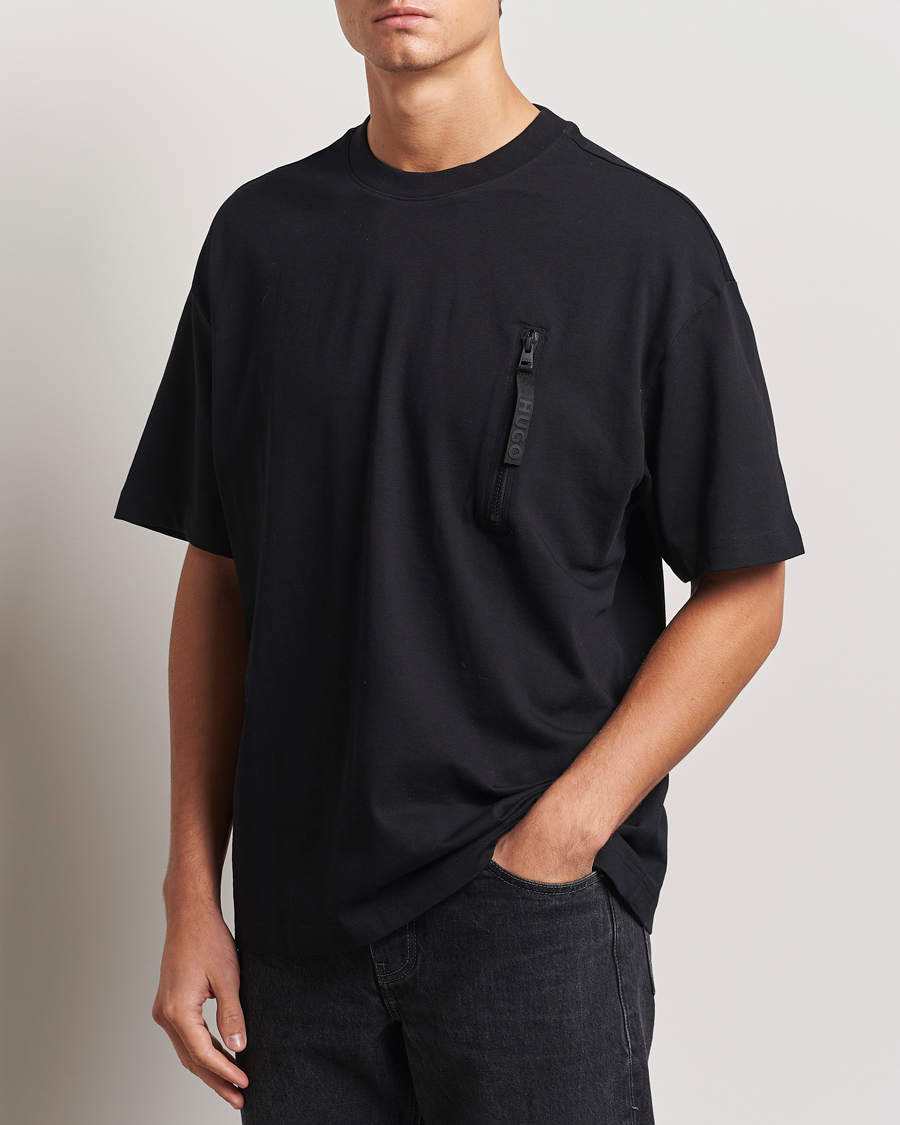 Herr |  | HUGO | Dibtechti Crew Neck T-Shirt Black