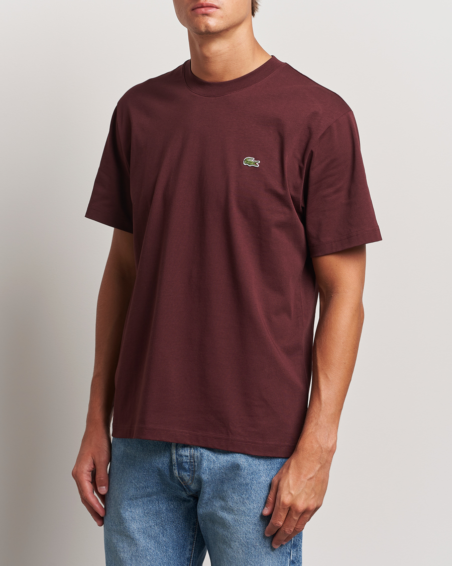 Herr |  | Lacoste | Crew Neck T-Shirt Espresso