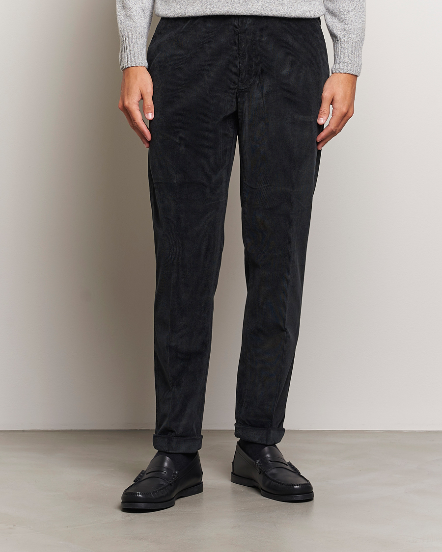 Herr |  | Briglia 1949 | Easy Fit Corduroy Trousers Black