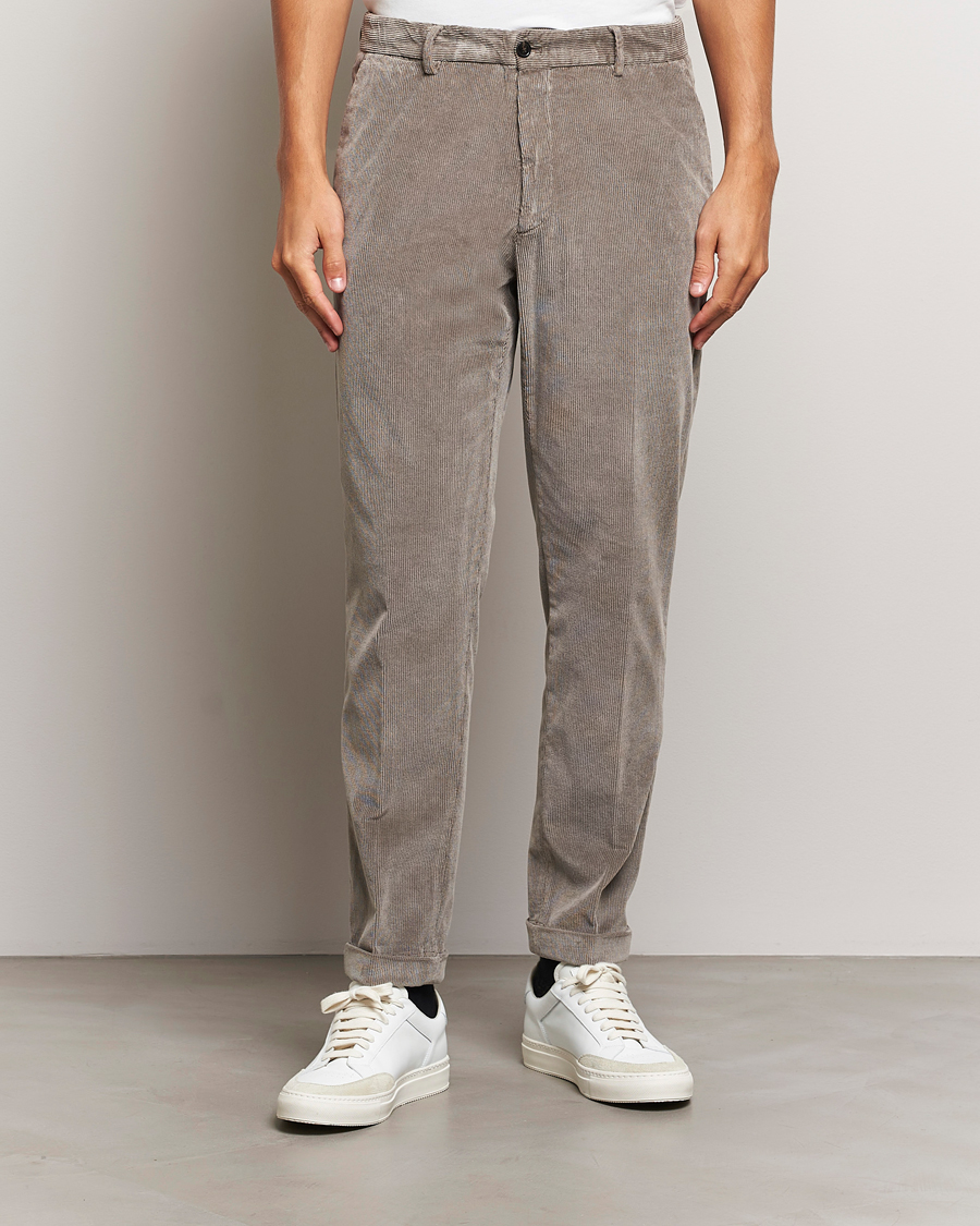 Herr |  | Briglia 1949 | Easy Fit Corduroy Trousers Taupe