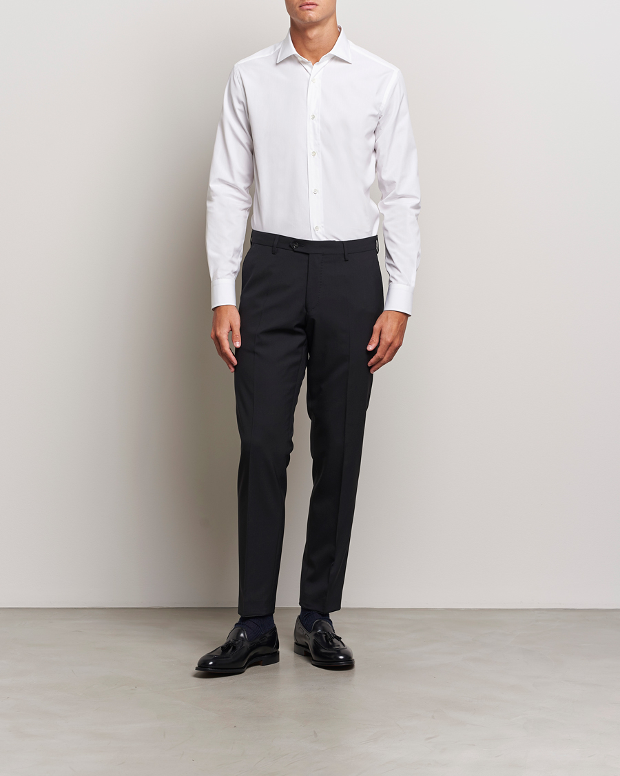 Herr |  | Brioni | Slim Fit Dress Shirt White