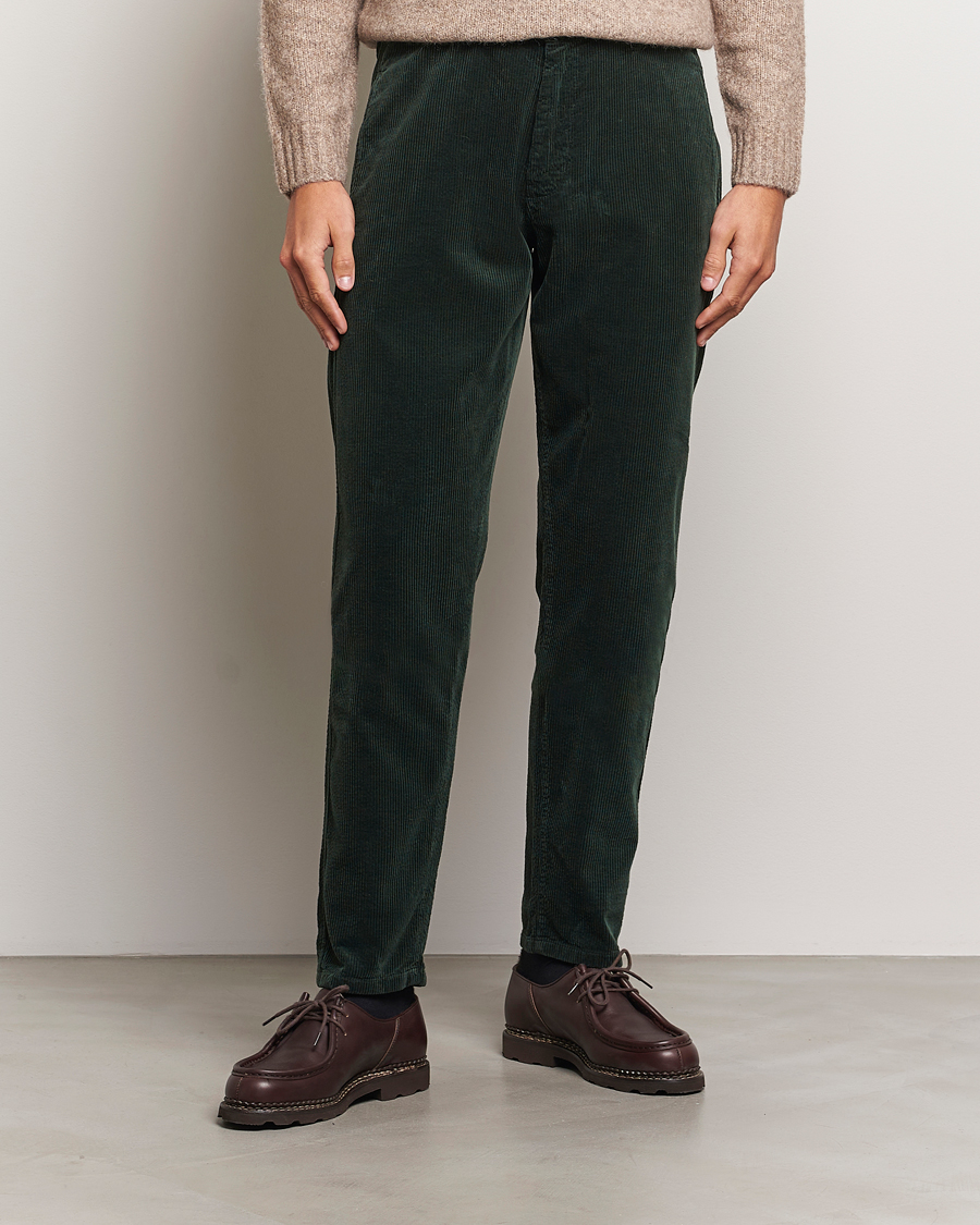 Herr |  | Aspesi | Corduroy Pants Dark Green