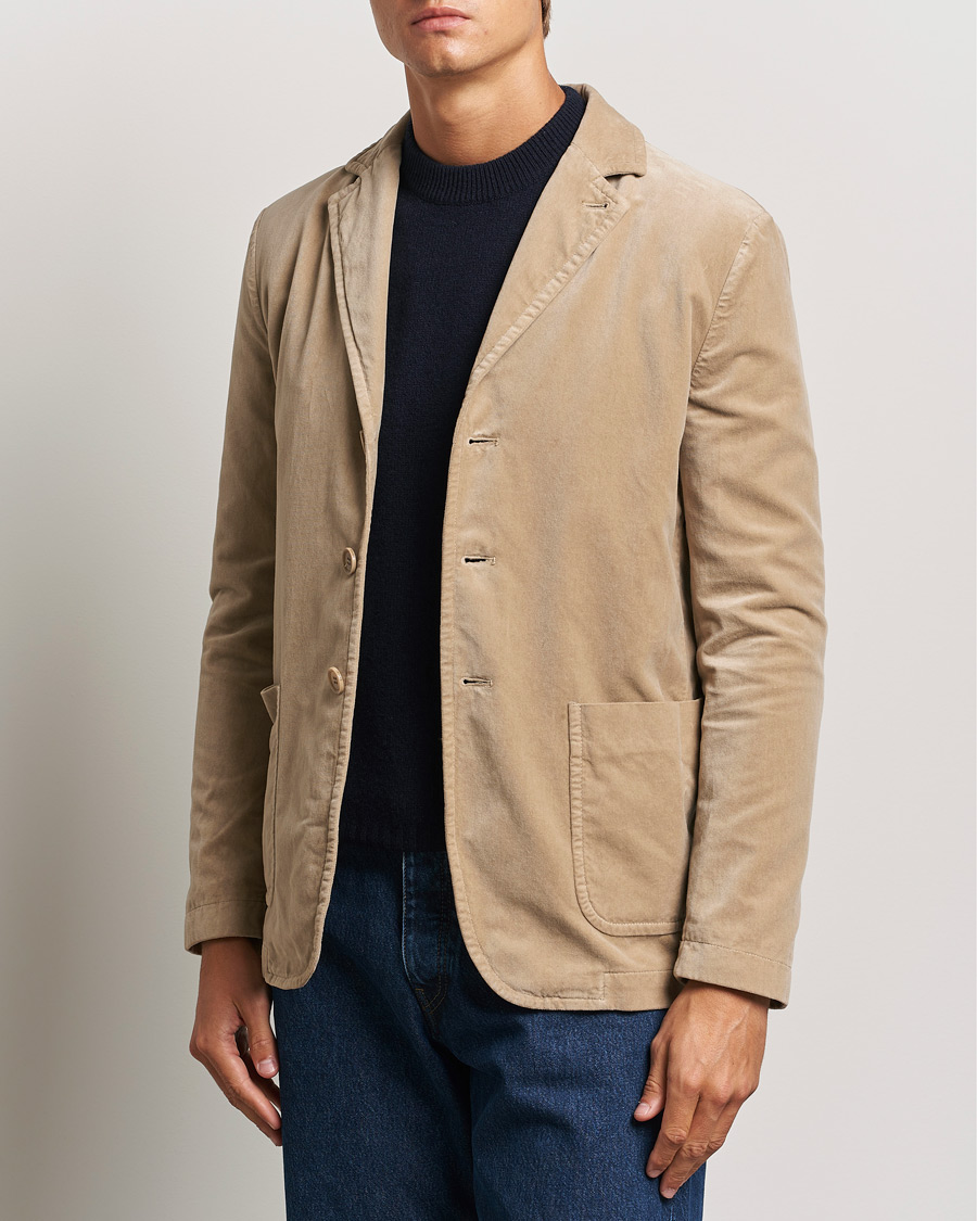 Herr |  | Aspesi | Velvet Casual Jacket Beige