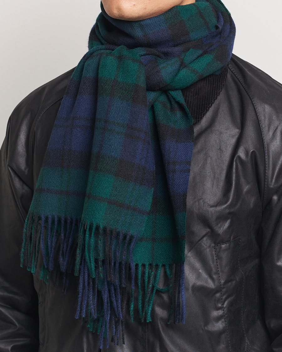 Herr |  | Gloverall | Lambswool Scarf Blackwatch