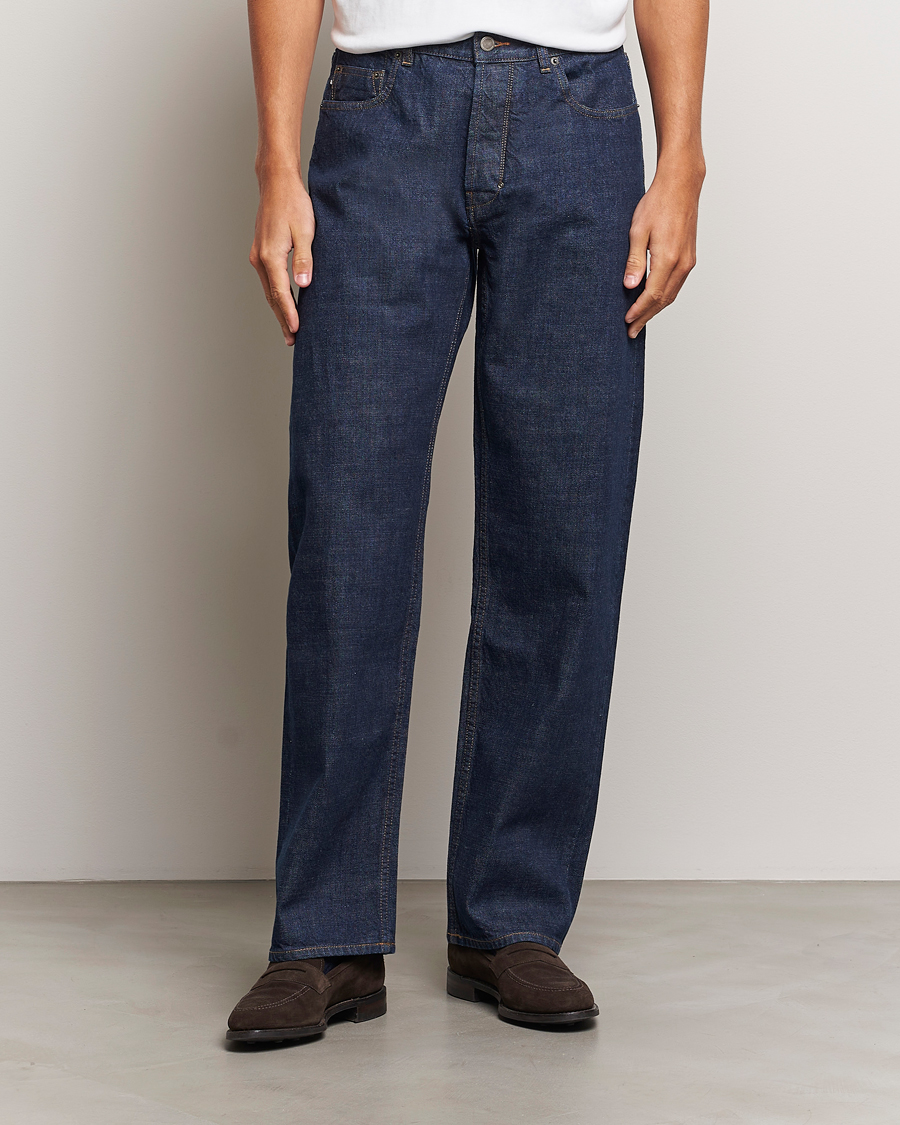 Herr | Blå jeans | Massimo Alba | Regular Fit 5-Pocket Denim Dark Blue