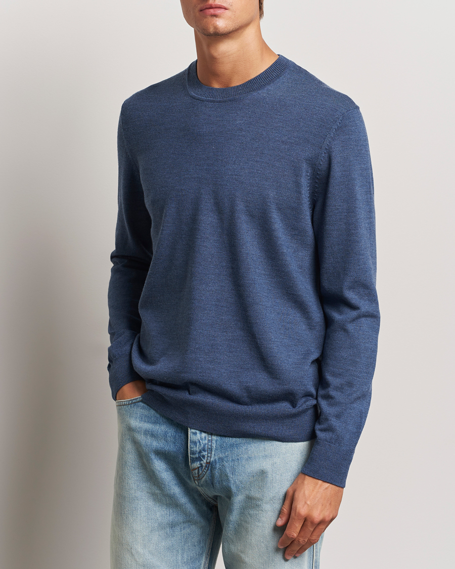 Herr |  | NN07 | Ted Merino Crew Neck Pullover Bering Sea