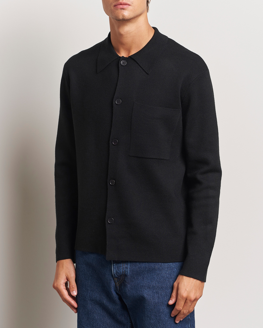 Herr |  | NN07 | Jonas Cotton/Modal Cardigan Black