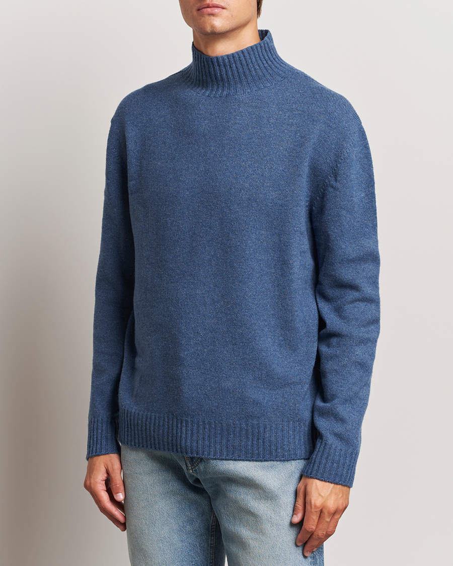 Herr |  | NN07 | Clark Wool Knitted Polo Bering Sea