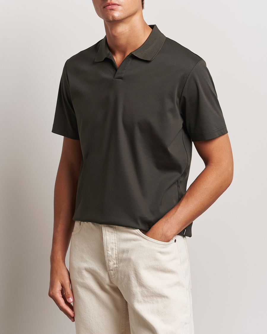 Herr |  | NN07 | Paul Mercerized Polo Dark Army