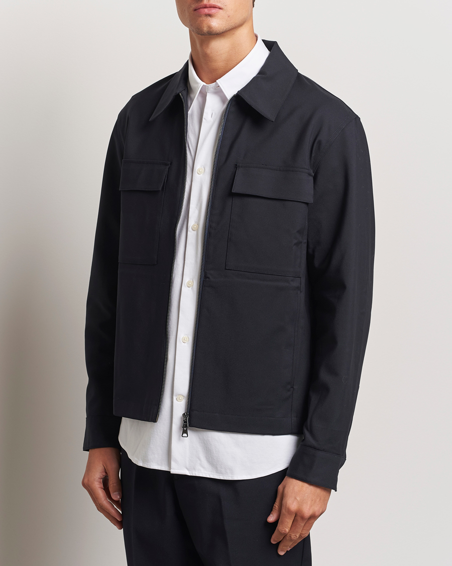 Herr |  | NN07 | Alban Overshirt Navy Blue