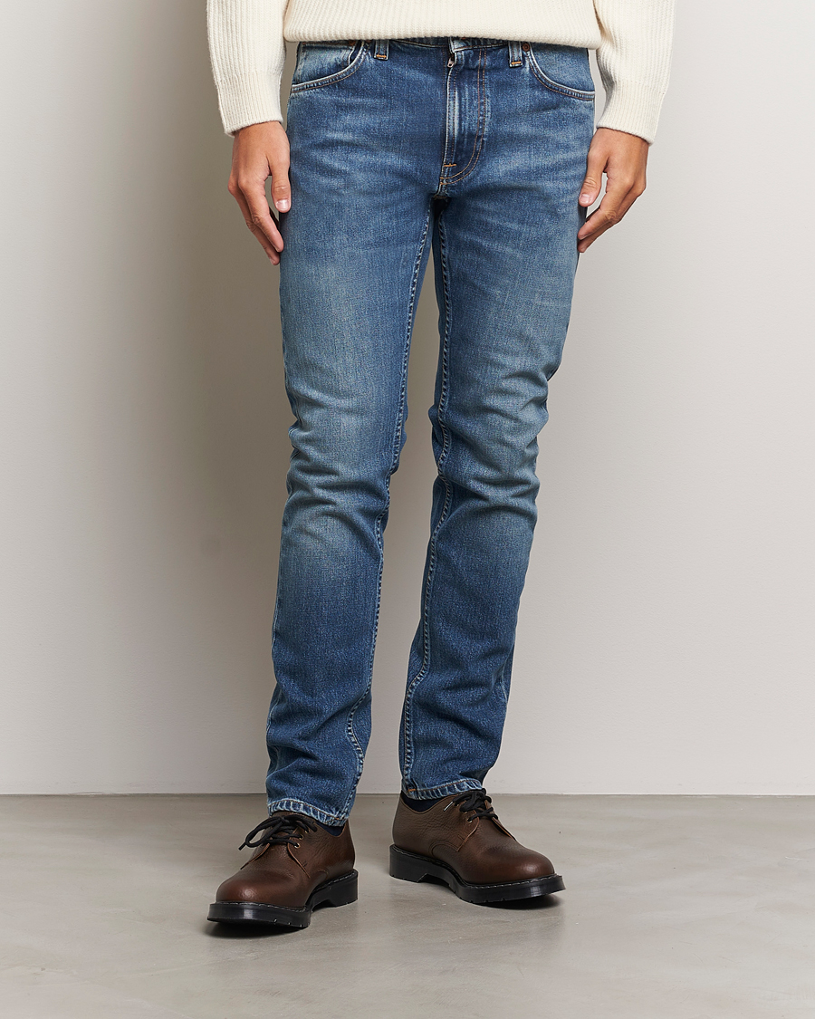 Herr | Jeans | Nudie Jeans | Lean Dean Jeans Blue Delusion