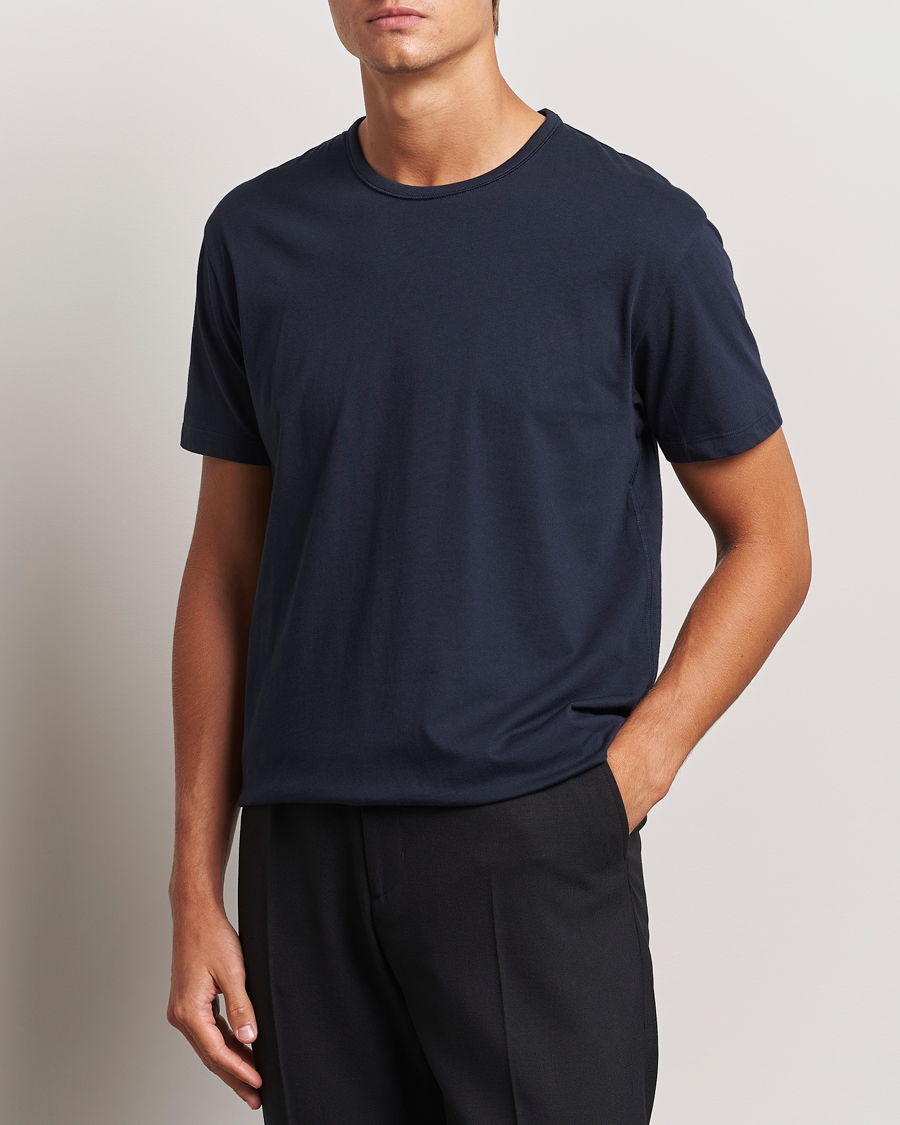 Herr |  | Paul Smith | Artist Rib Crew Neck T-Shirt Navy