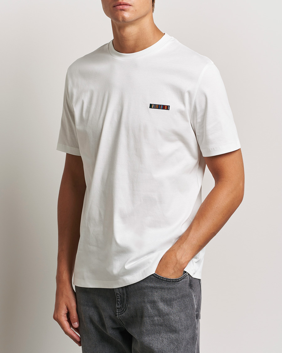 Herr |  | Paul Smith | Embroidery Crew Neck T-Shirt White