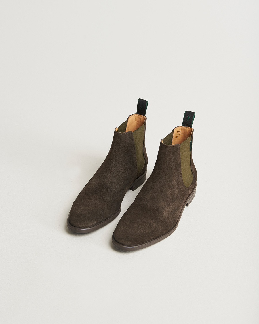 Herr |  | PS Paul Smith | Cedric Suede Chelsea Boot Dark Brown