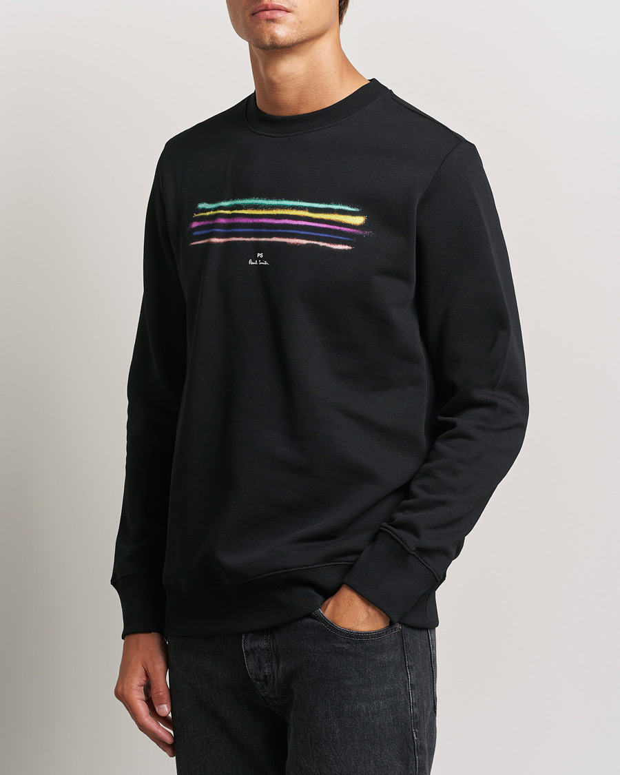 Herr |  | PS Paul Smith | Zebra Crew Neck Sweatshirt Black