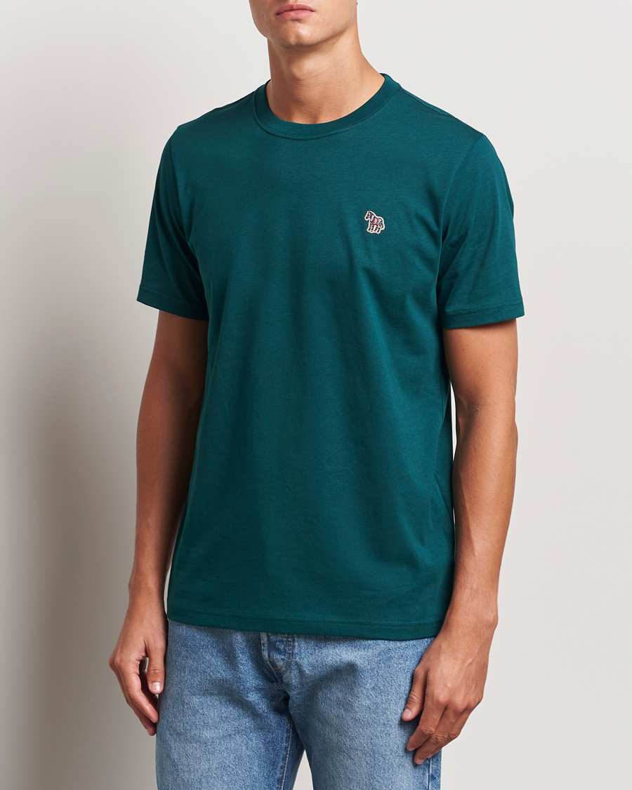 Herr |  | PS Paul Smith | Organic Cotton Zebra T-Shirt Green