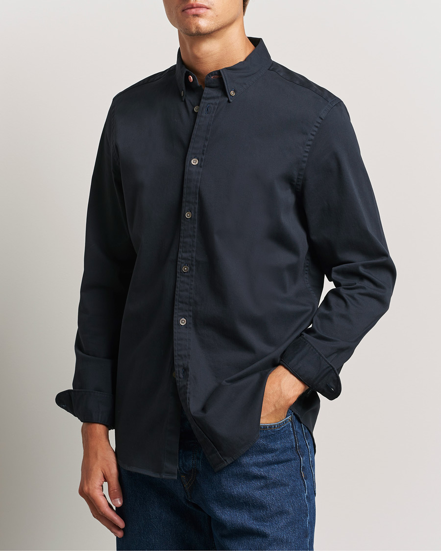 Herr |  | PS Paul Smith | Regular Fit Cotton Shirt Navy