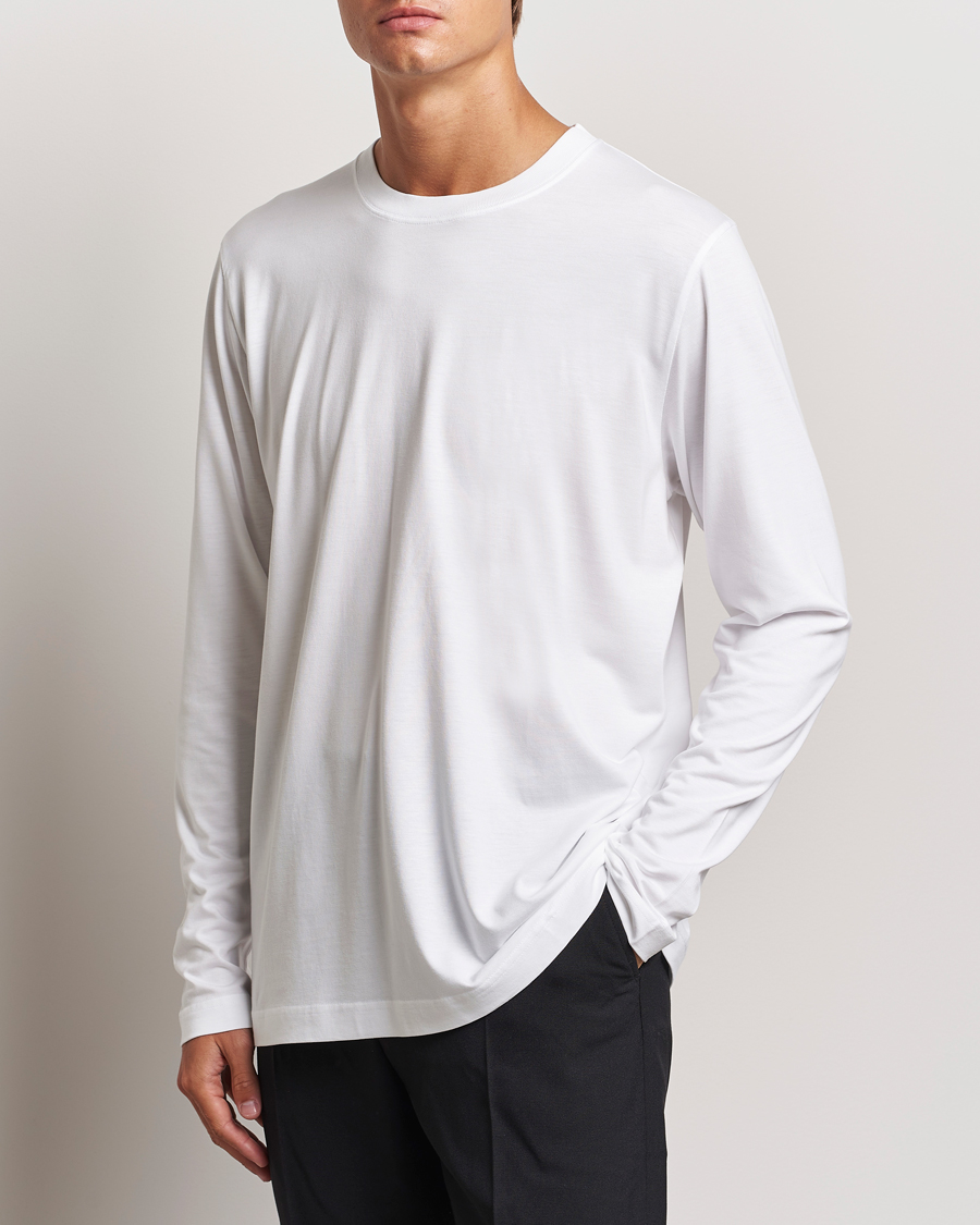 Herr |  | CDLP | Midweight Long Sleeve T-Shirt White