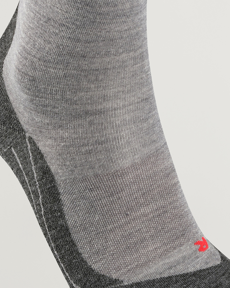 Herr |  | Falke Sport | RU4 Endurance Wool Running Socks Light Grey Mel