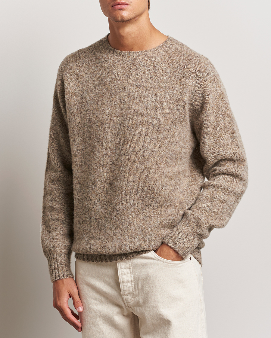 Herr |  | Howlin\' | Brushed Wool Sweater Mixed Shrooms