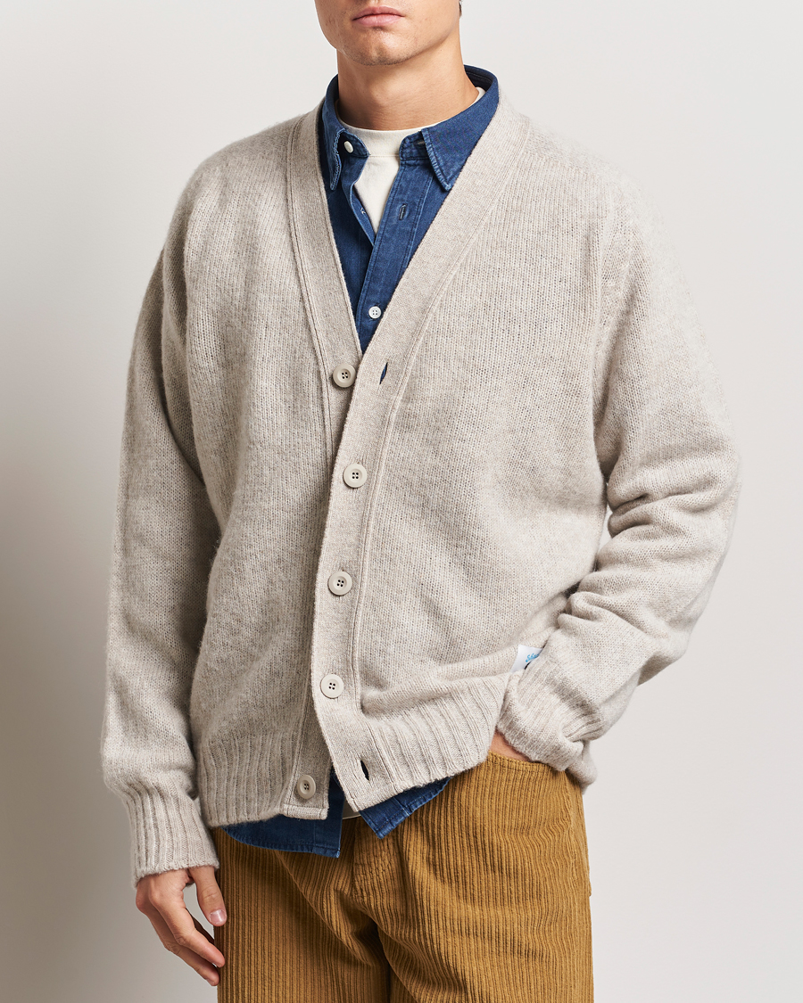 Herr |  | Howlin\' | Shaggy Bear Cardigan Cosmic Latte