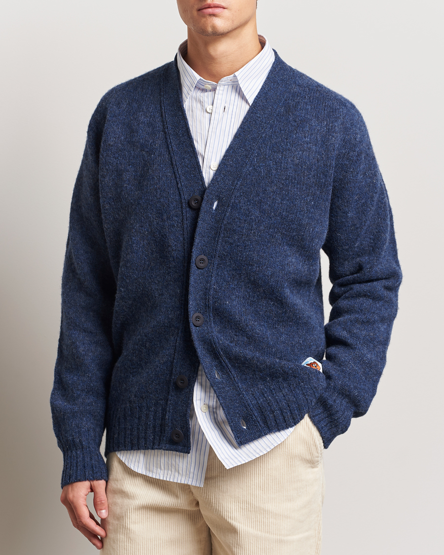 Herr |  | Howlin\' | Shaggy Bear Cardigan Denim