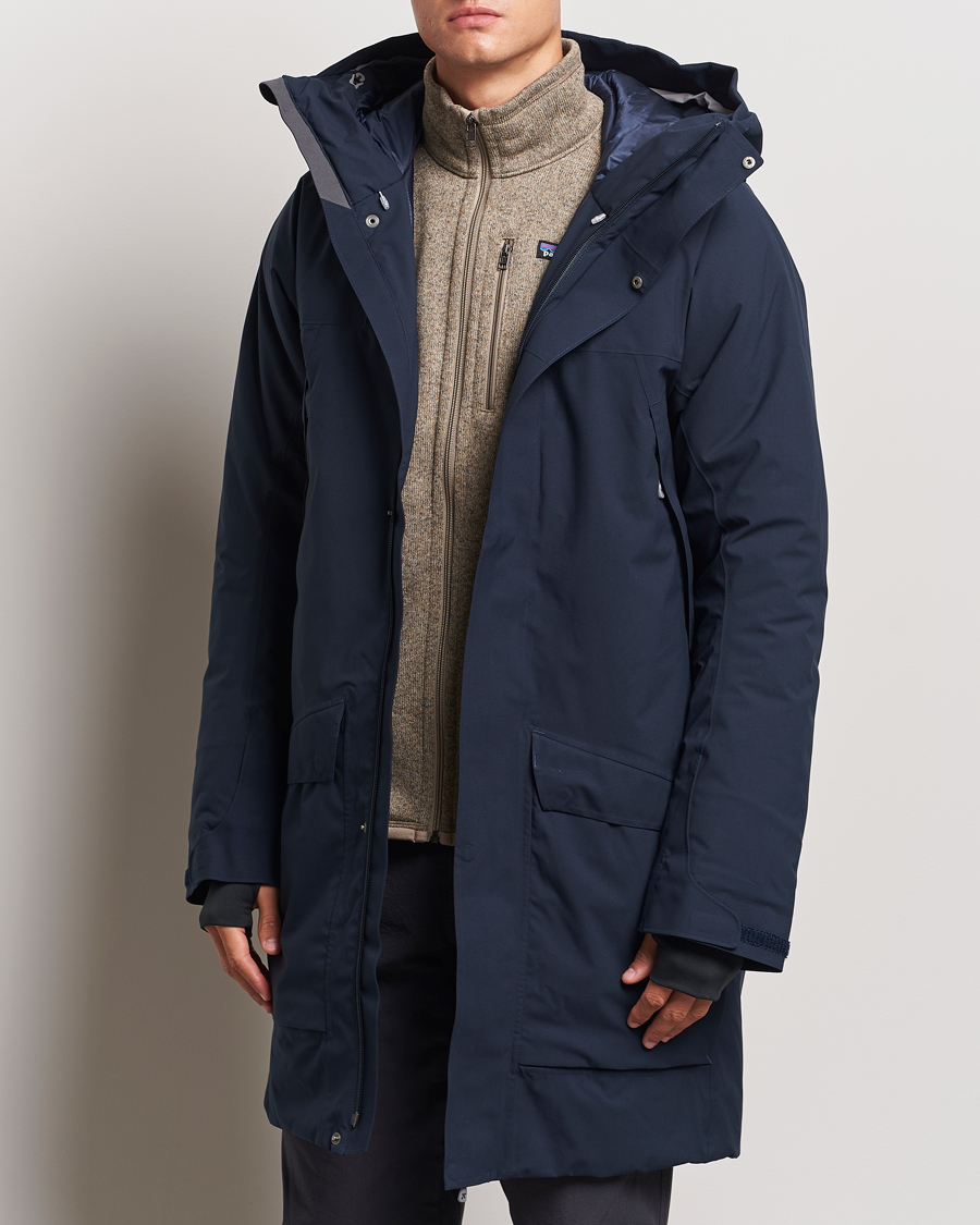 Herr |  | Houdini | Fall In Waterproof Primaloft Parka Blue Illusion