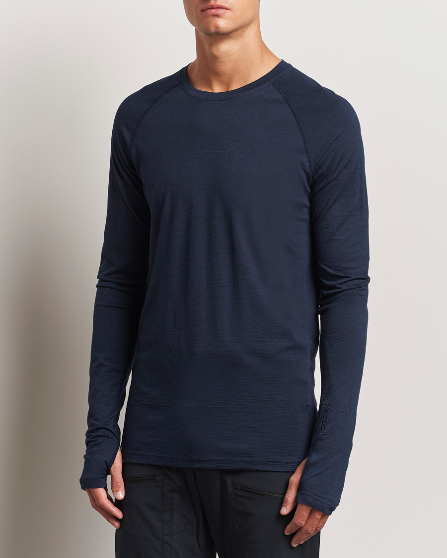 Herr |  | Houdini | Desoli Merino Light Crew Blue Illusion