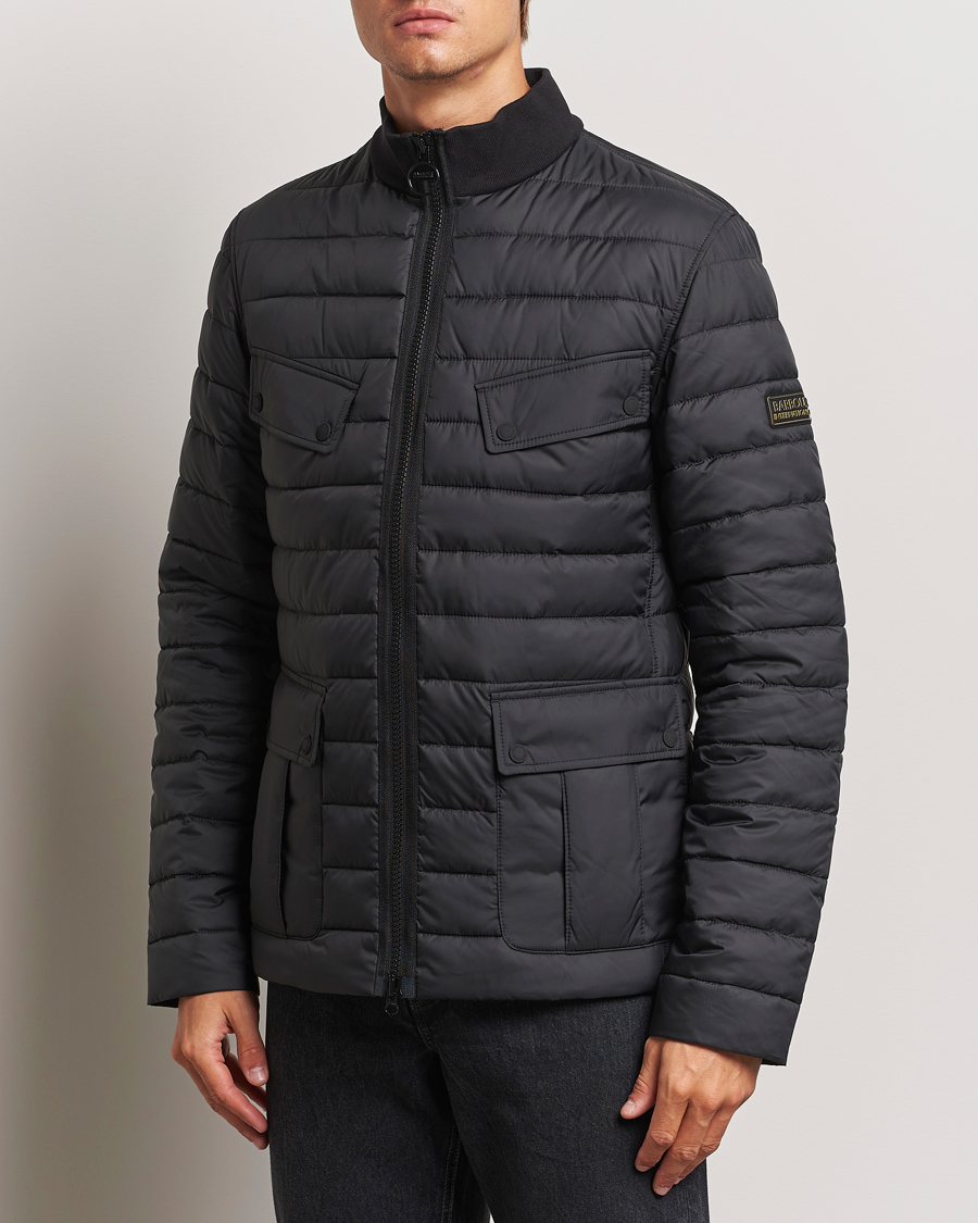 Herr |  | Barbour International | Re-Ariel Quilted Puffer Jacket Black