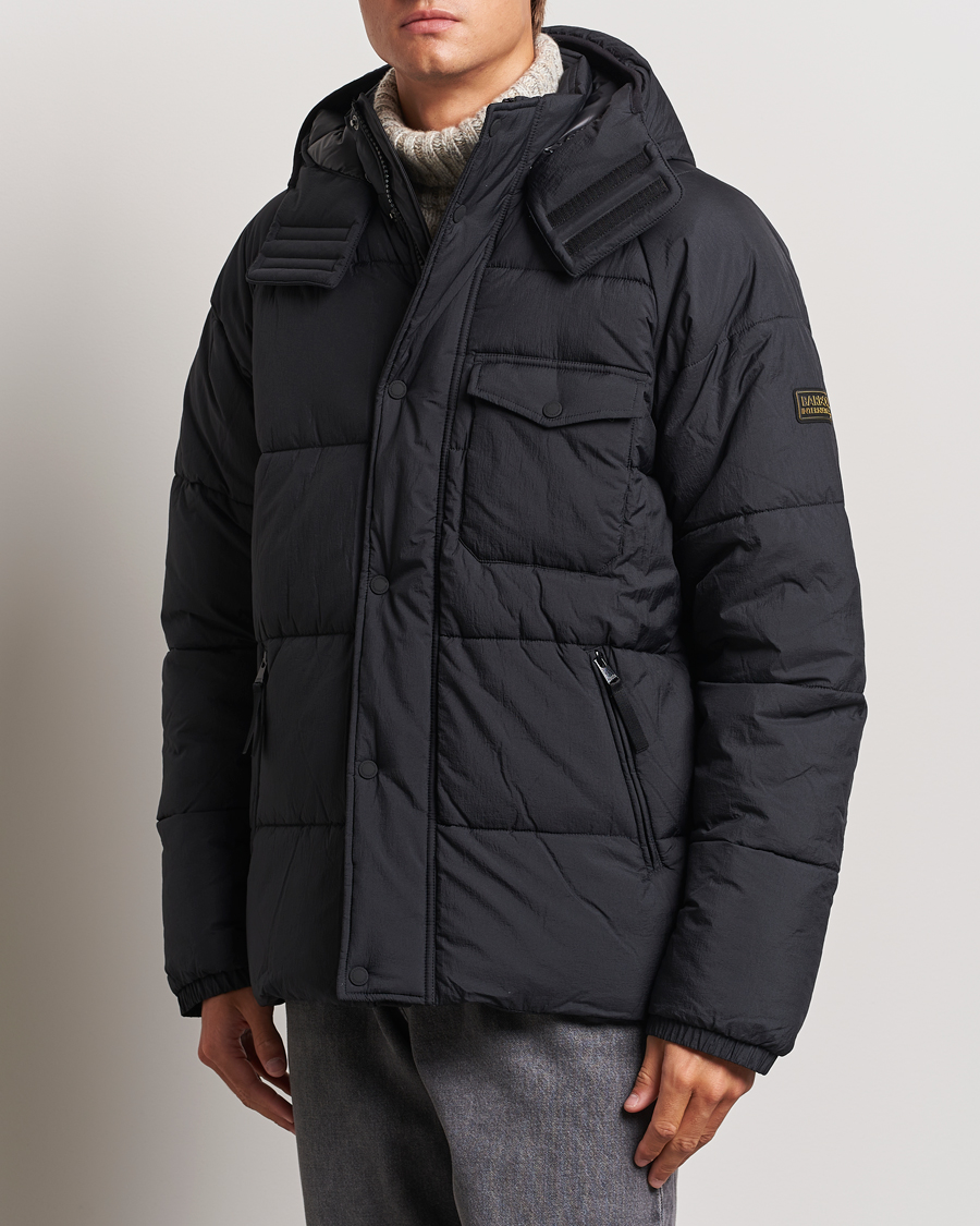 Herr |  | Barbour International | Haze Padded Jacket Black