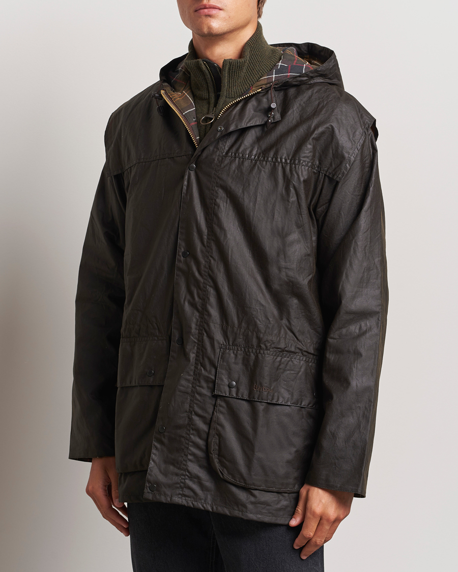 Herr |  | Barbour Lifestyle | Classic Durham Wax Jacket Olive