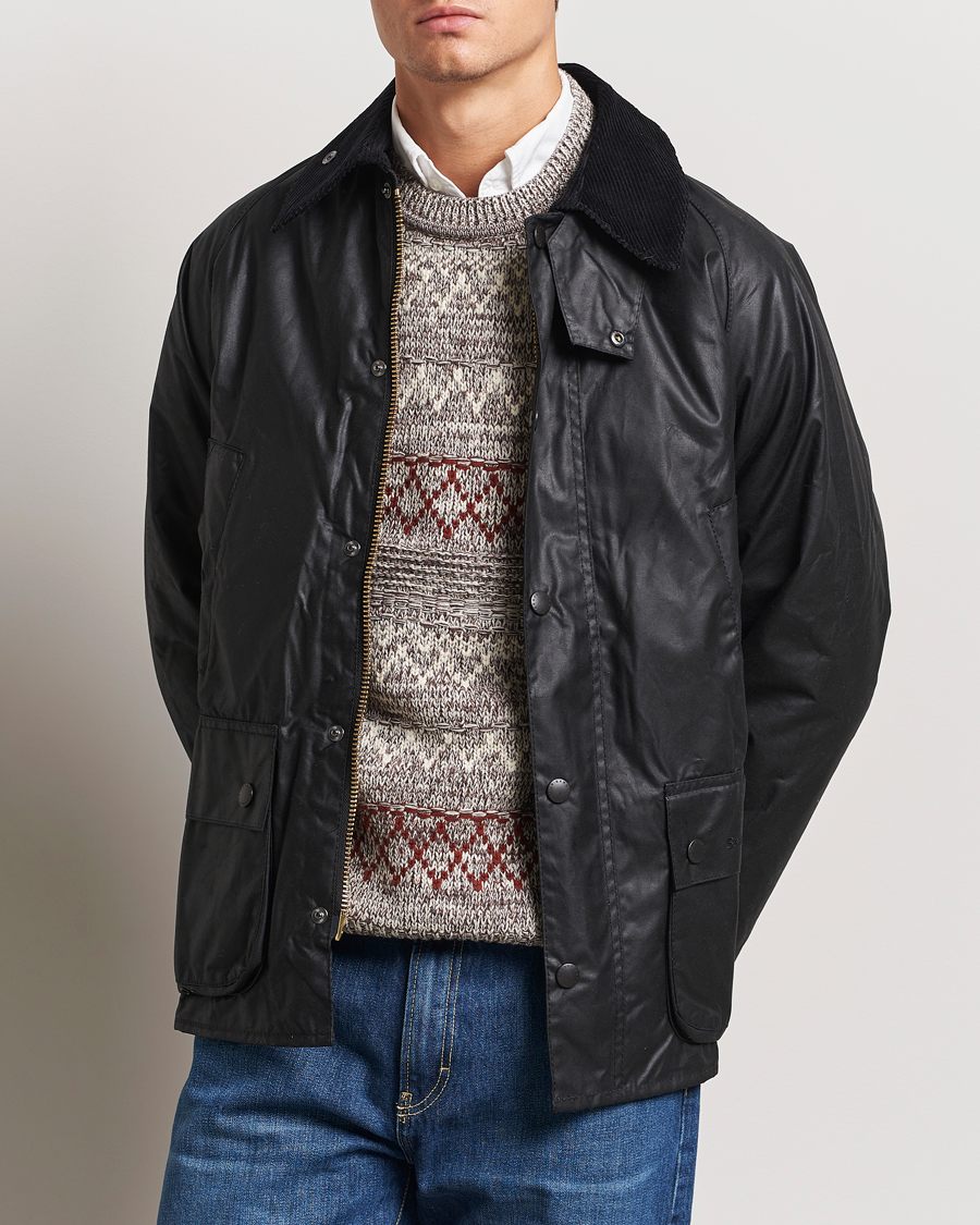 Herr |  | Barbour Lifestyle | Bedale Wax Jacket Black