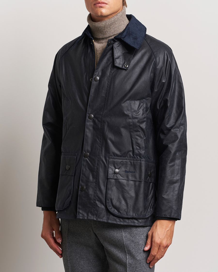 Herr |  | Barbour Lifestyle | Bedale Wax Jacket Navy