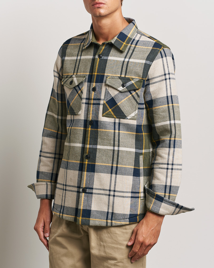 Herr |  | Barbour Lifestyle | Cannish Checked Cotton Overshirt Forest Mist