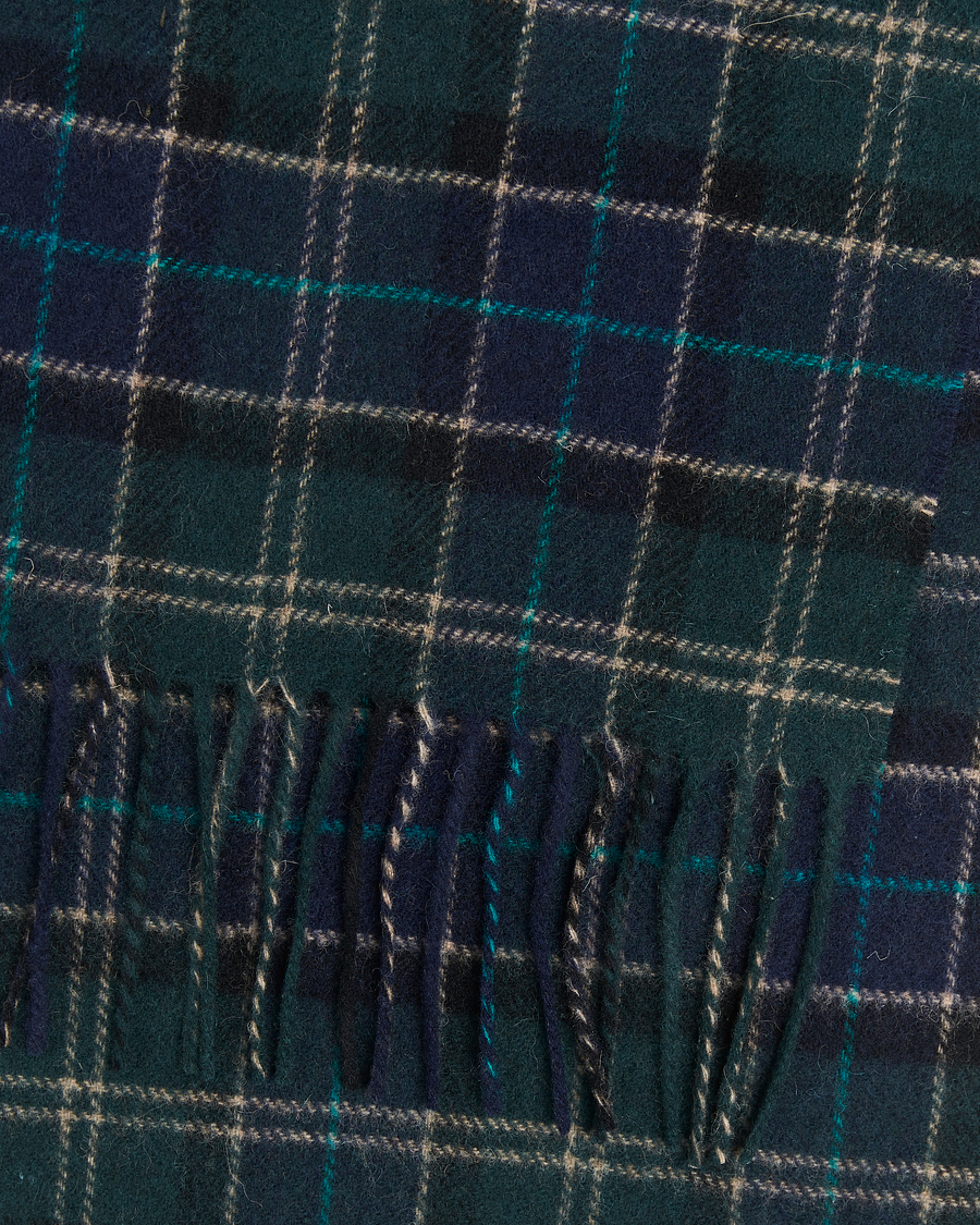 Herr |  | Barbour Lifestyle | Tartan Lambswool Scarf Green Loch