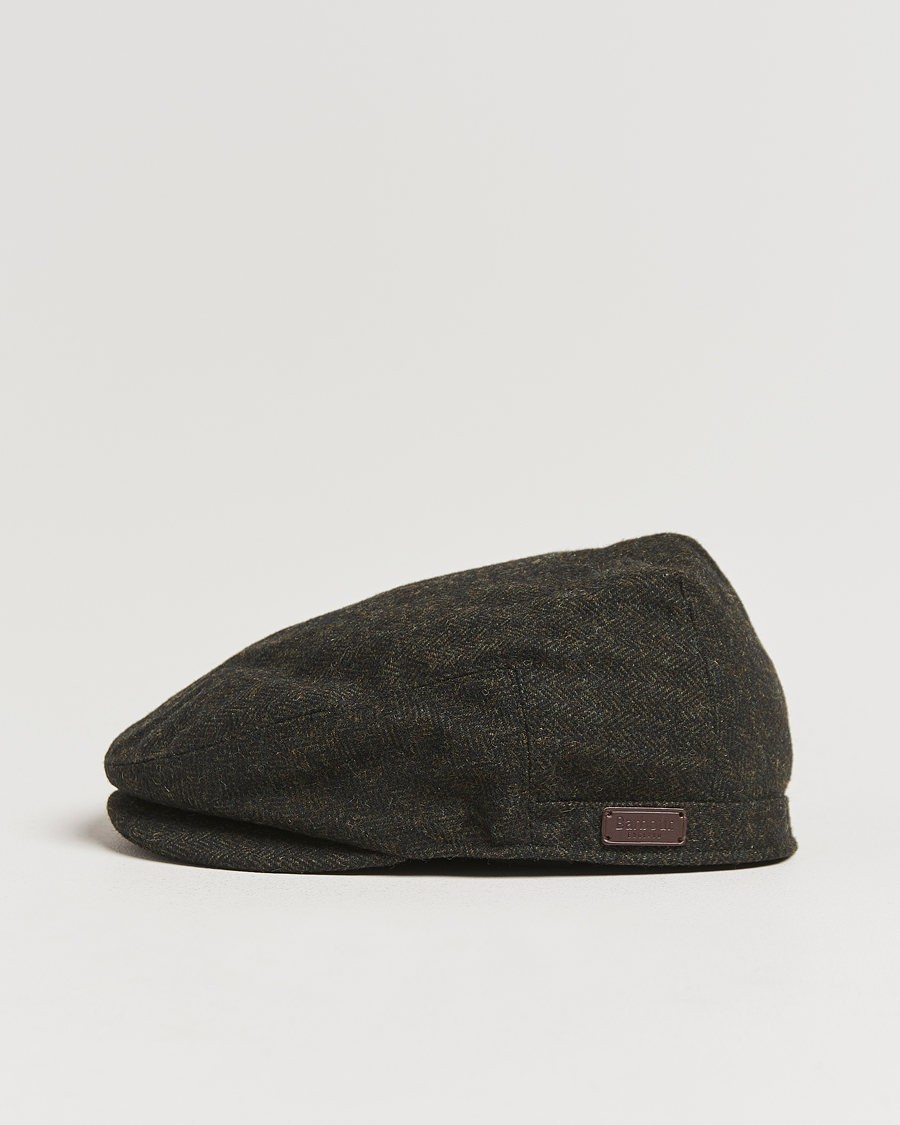 Herr |  | Barbour Lifestyle | Barlow Herringbone Cap Olive