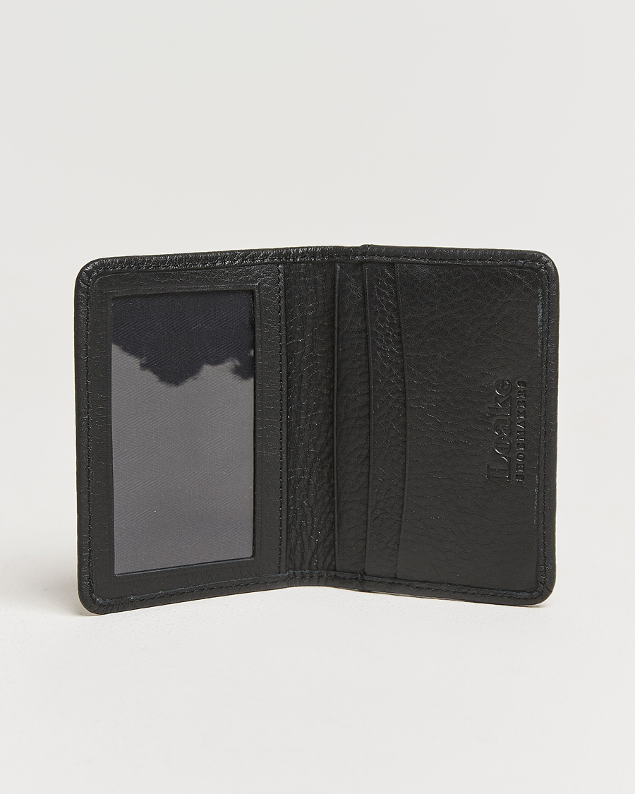 Herr |  | Loake 1880 | Fenchurch Grained Leather Card Holder Black