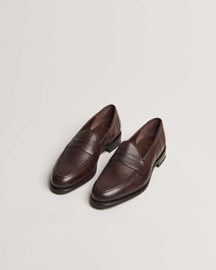 Herr |  | Loake 1880 | Imperial Grained Penny Loafer Dark Brown