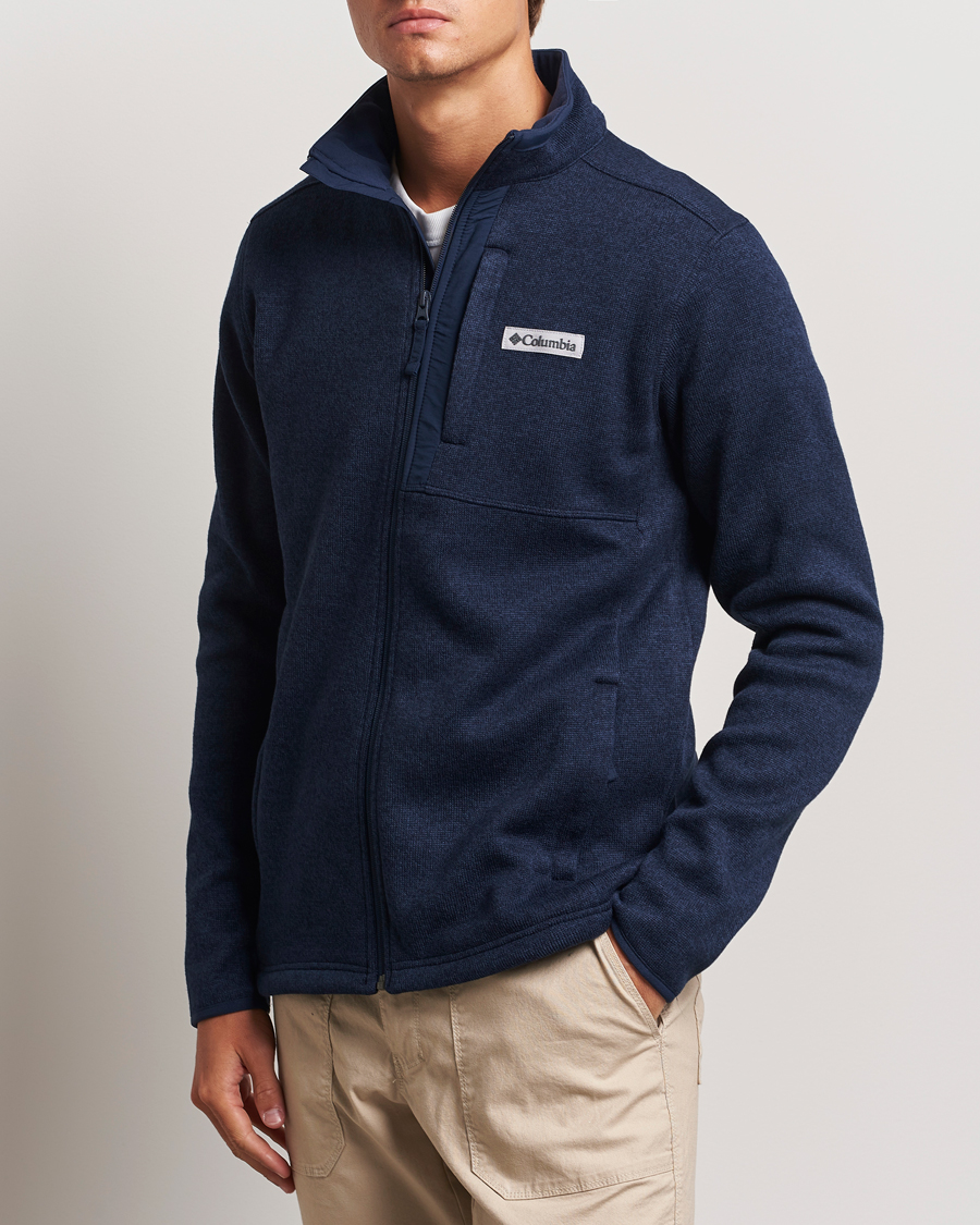 Herr | Avdelningar | Columbia | Sweater Weather Fleece Jacket Collegate Navy Heather