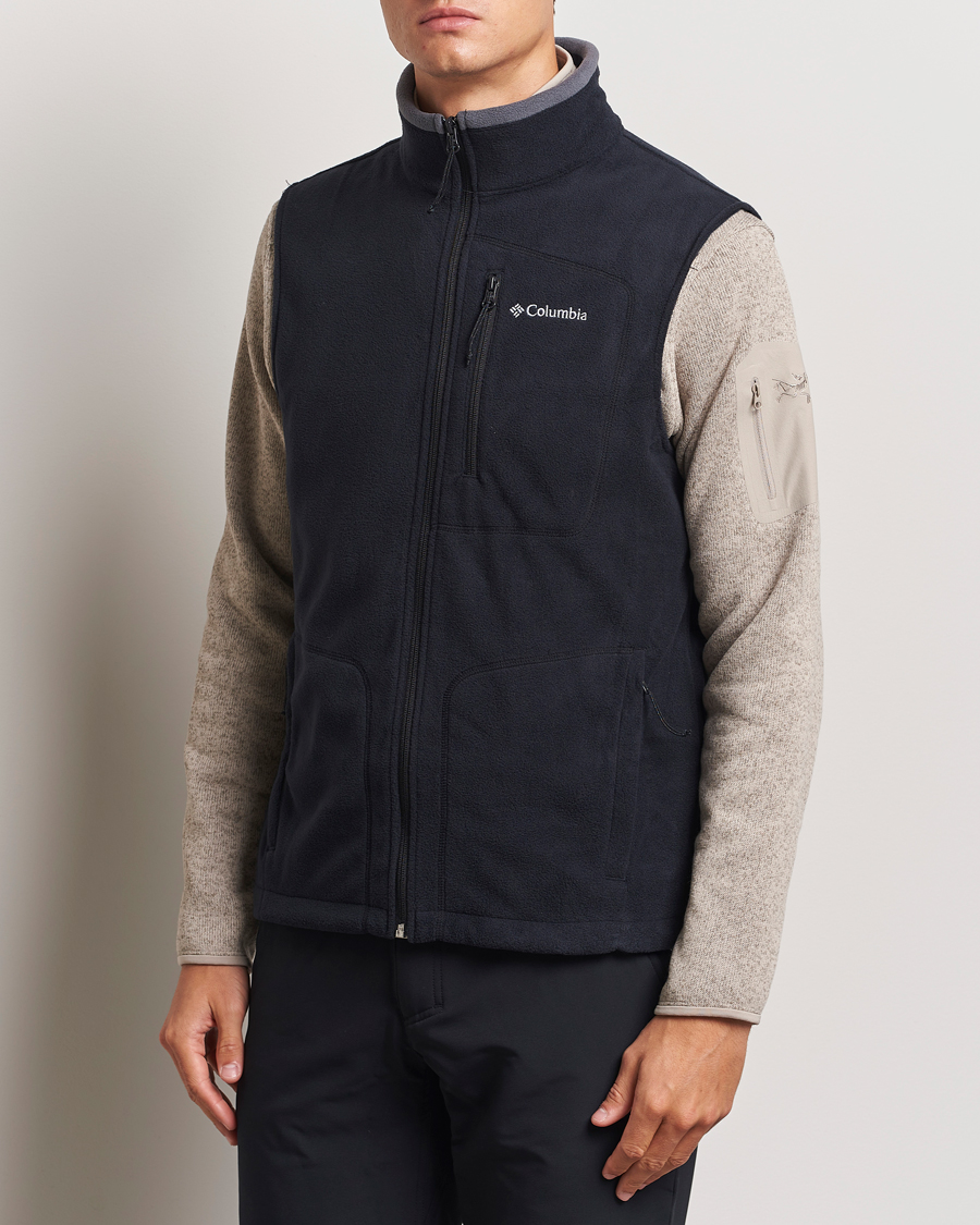 Herr | Avdelningar | Columbia | Fast Trek Full Zip Fleece Vest Black