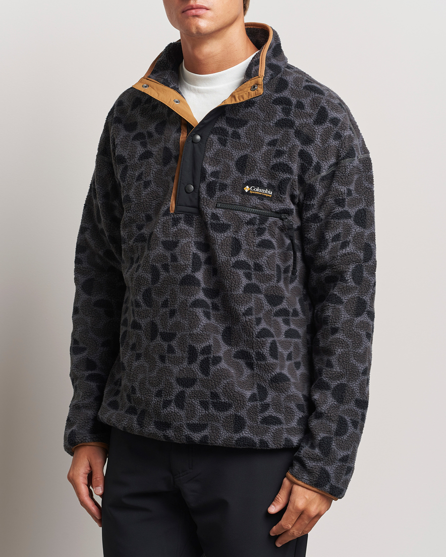 Herr |  | Columbia | Helvetia Printed Half Snap Fleece Black