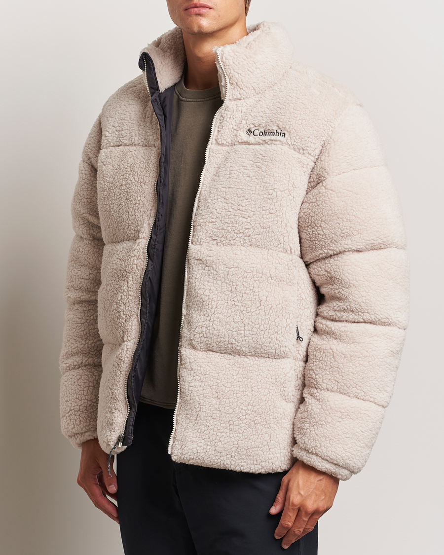 Herr | Vinterjackor | Columbia | Puffect Sherpa Jacket Dark Stone