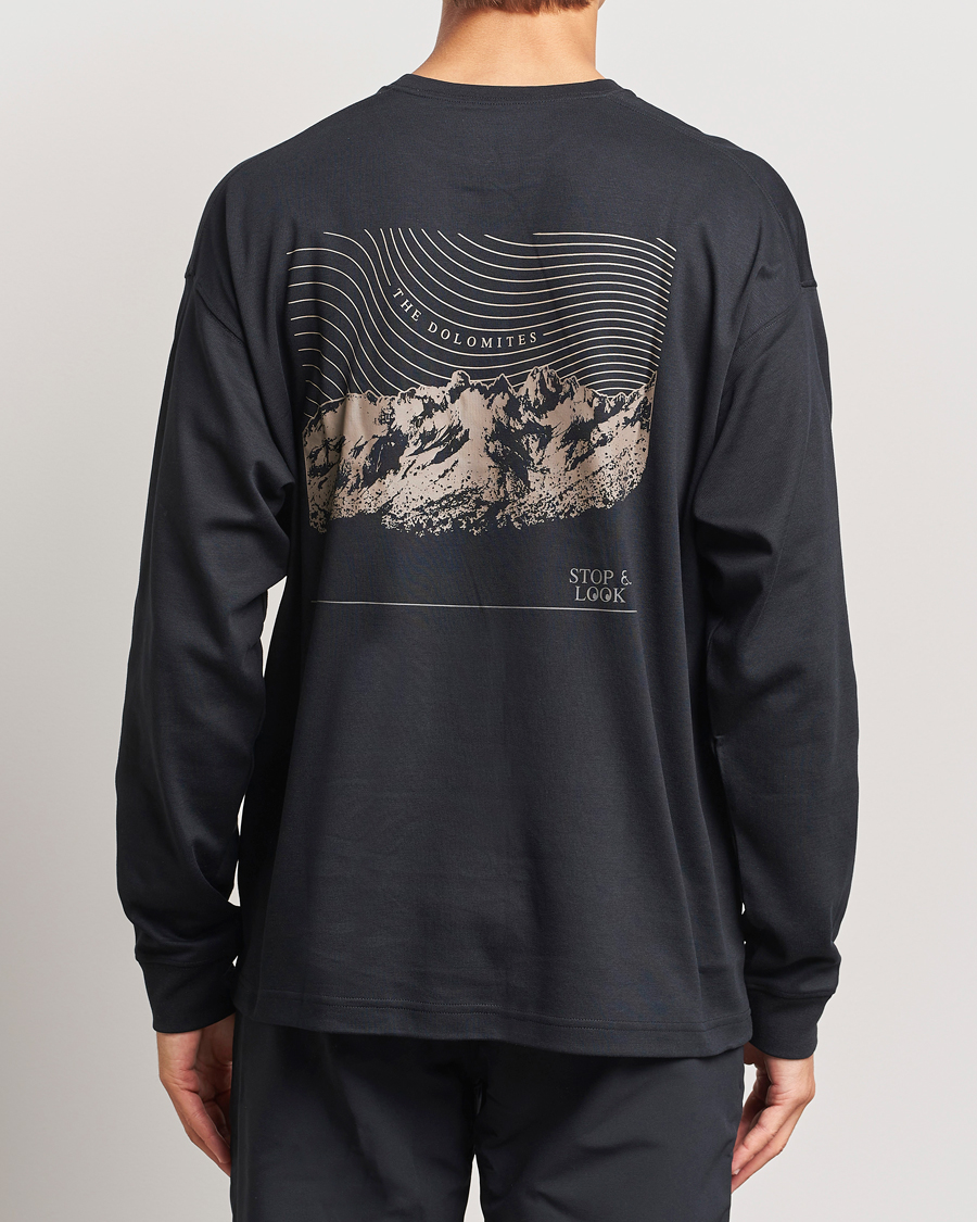 Herr |  | Columbia | Duxbery Relaxed Long Sleeve T-Shirt Black