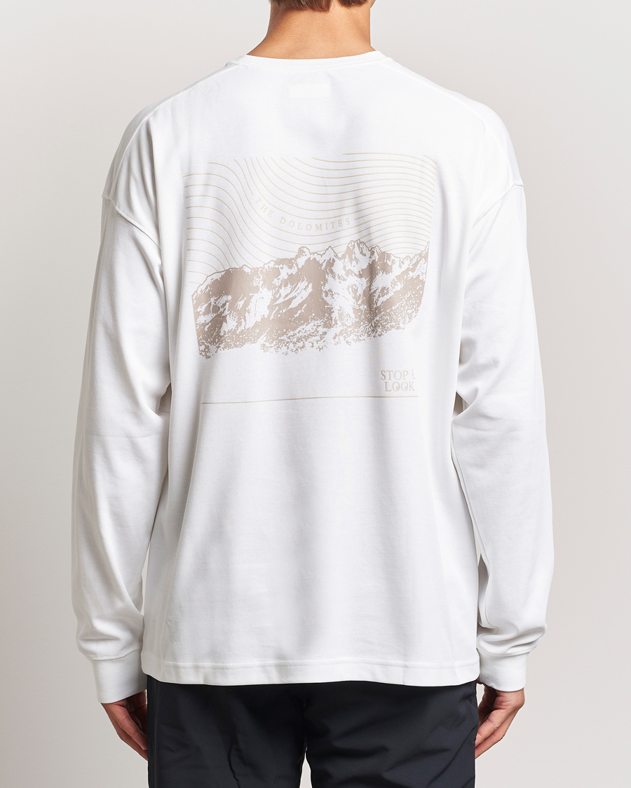 Herr | Avdelningar | Columbia | Duxbery Relaxed Long Sleeve T-Shirt White