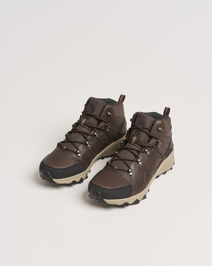 Herr | Hikingskor | Columbia | Peakfreak Mid Outdry Leather Sneaker Cordovan