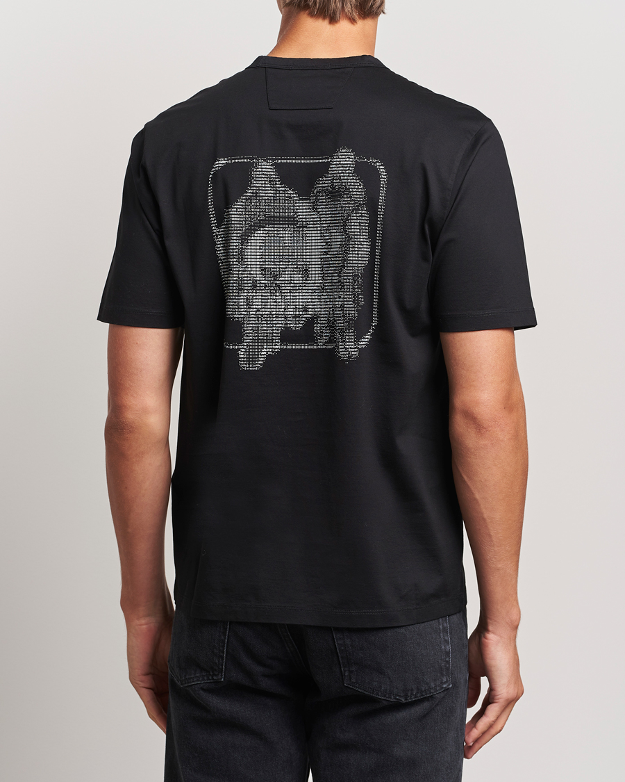 Herr |  | C.P. Company | Metropolis Mercerized Back Logo T-Shirts Black